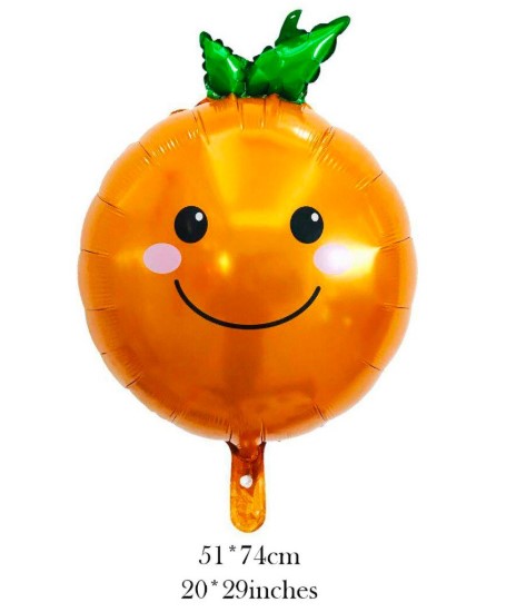 ลูกโป่งฟอยส้ม / Orange Foil Balloon (51*74cm)