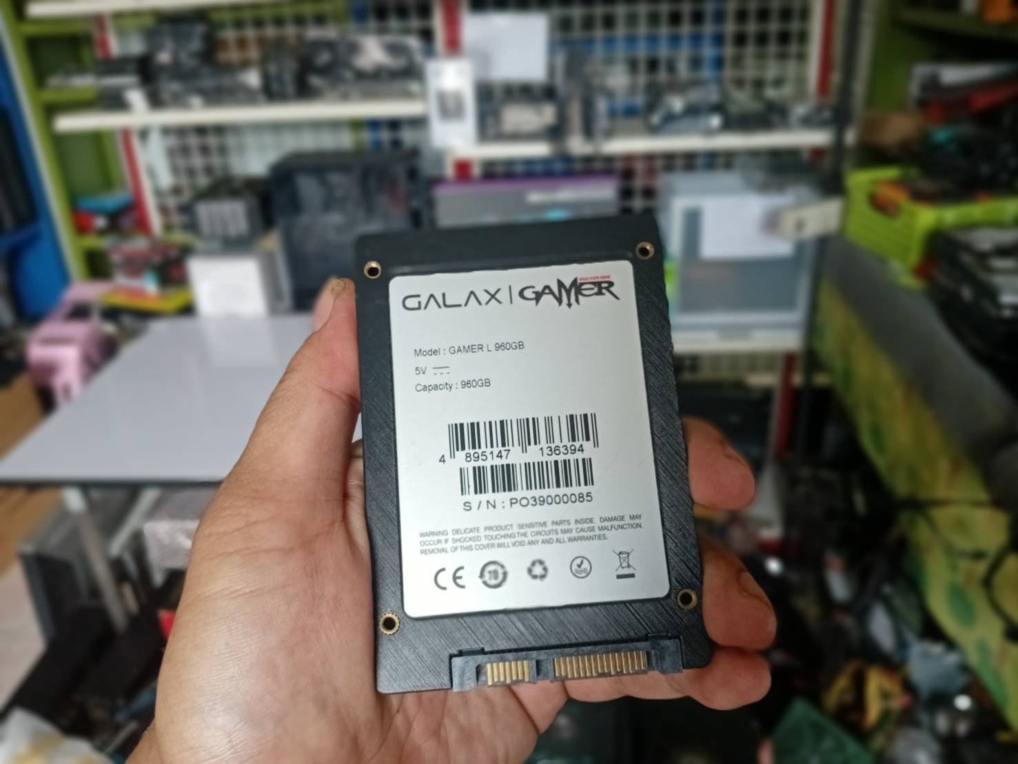 *มือ 2 * SSD 960G SATA3 GALAX GAMER L