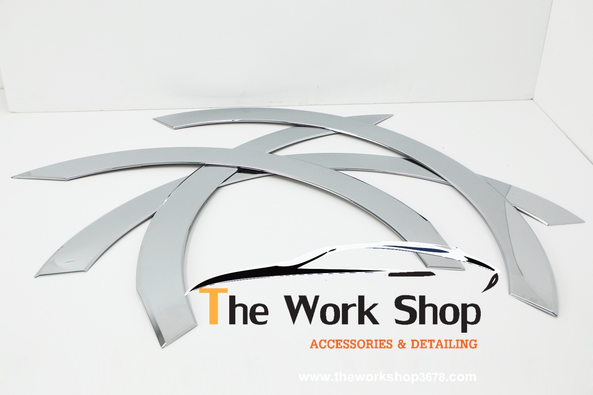 Cover Fender Molding for H-1 | 4 Pcs. and 6 Pcs. ( โครเมี่ยมแต่งซุ้มล้อ ชุด 4 ชิ้น และ 6 ชิ้น )