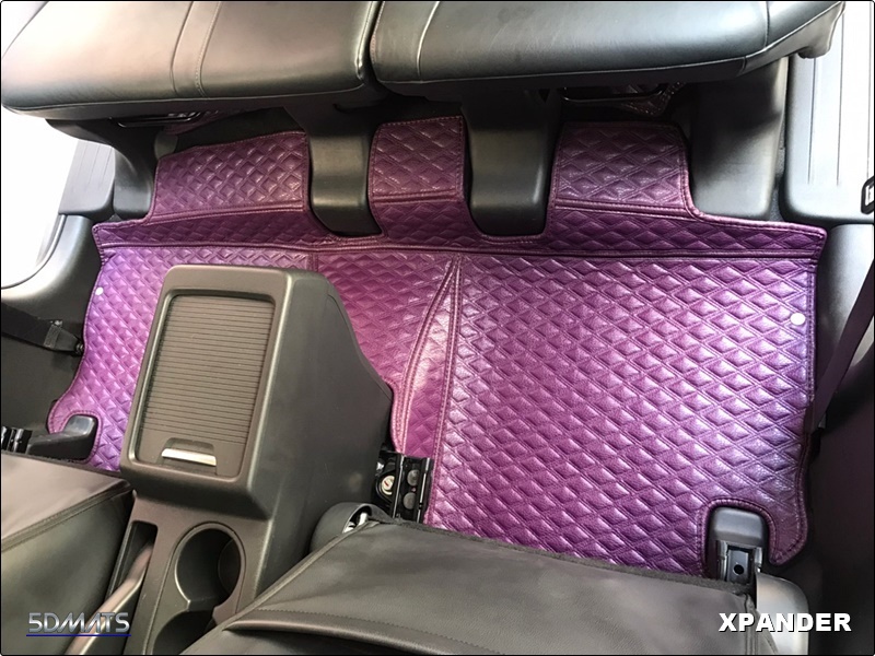 พรมปูพื้นรถยนต์5D13มิล ลายDAIMOND XPANDER 7ชิ้น
