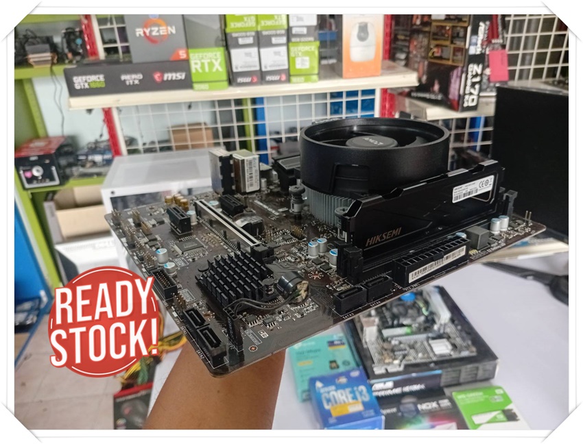 ** มือ 2 ** ชุดเช็ต upgrade RYZEN5 + B350M + RAM DDR4 16G