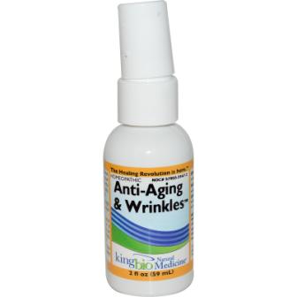 King Bio Homeopathic, Anti-Aging & Wrinkles, 2 fl oz (59 ml)