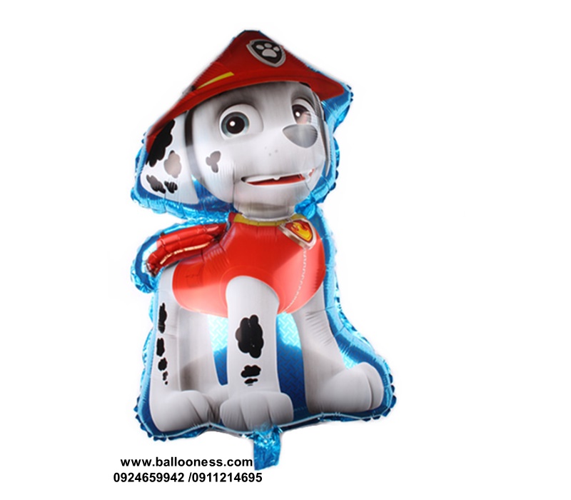 ฟอยการ์ตูนมาร์แชลล์สีฟ้า / BLUE MARSHALL OF PAW PATROL FOIL BALLOON (84*45cm)