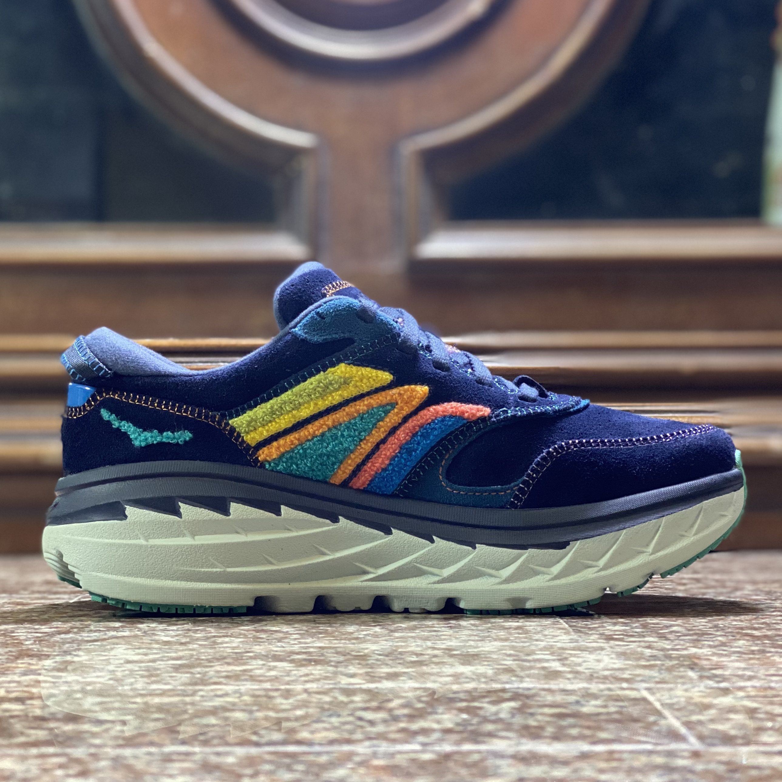 รองเท้า HOKA Bondi L Suede Embroidery ‘EXCLUSIVE’ #มือ2 (M8US)