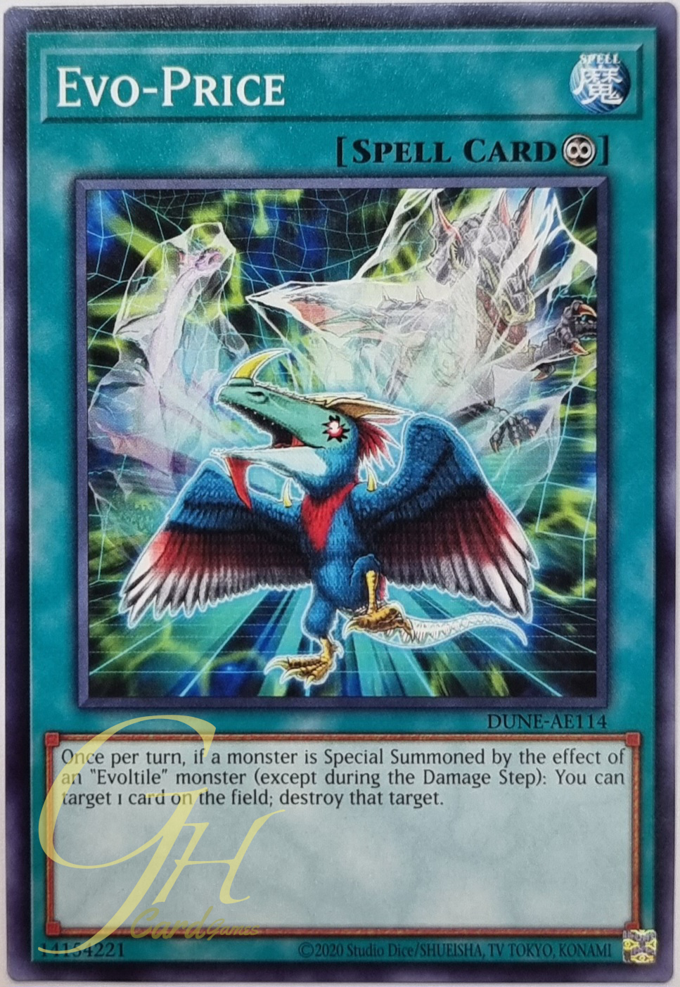 Yugioh [DUNE-AE114] Evo-Price (Common)
