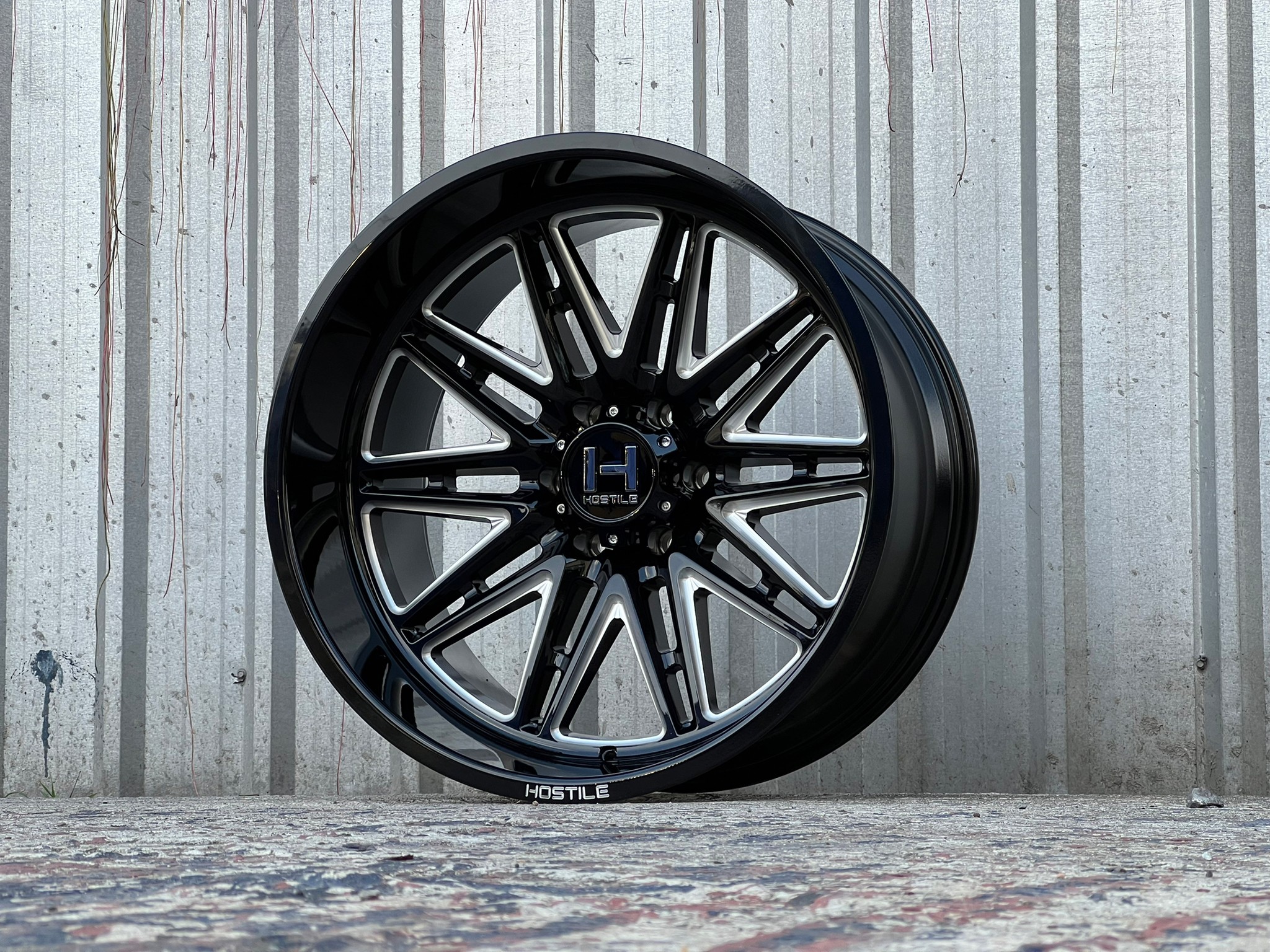 HOSTILE H126 ขอบ22 ล้อแท้ HOSTILE ต้อง STEP9 เท่านั้น