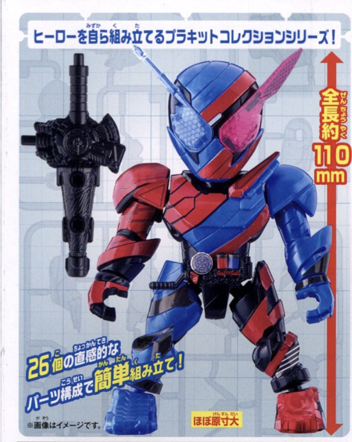 QUICK BUILDERS KAMEN RIDER BUILD RABBITTANK FORM