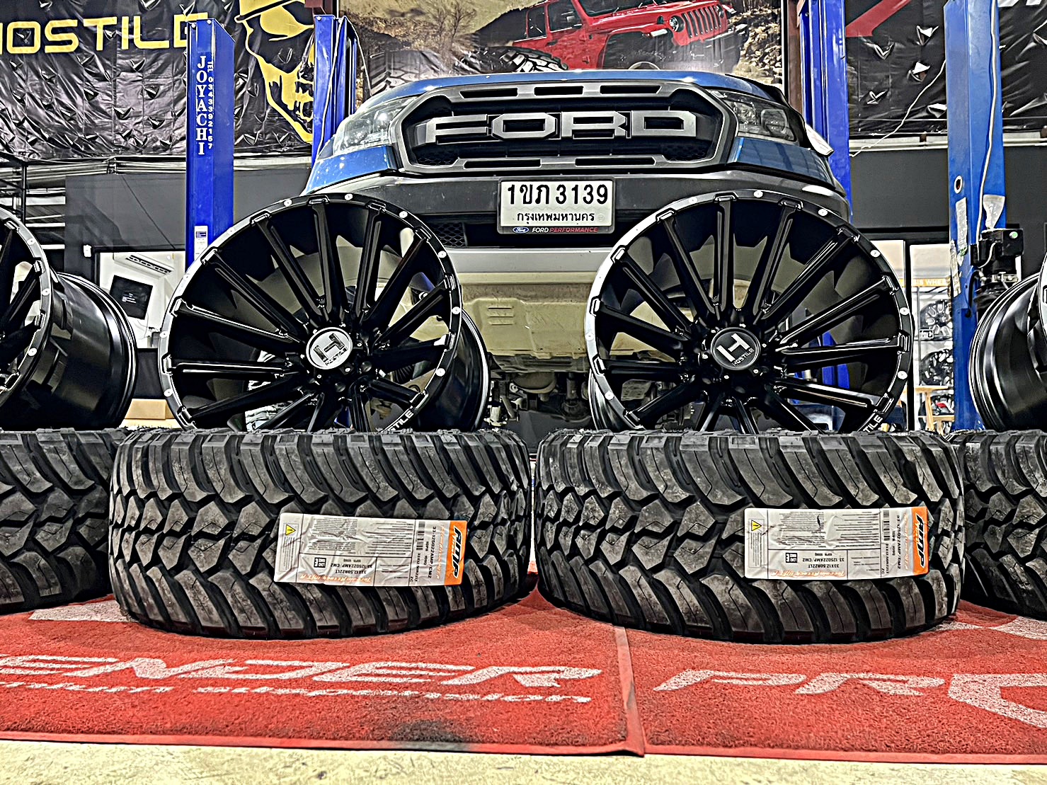 ล้อแท้ HOSTILE H123 ขอบ22 ใส่ FORD RAPTOR