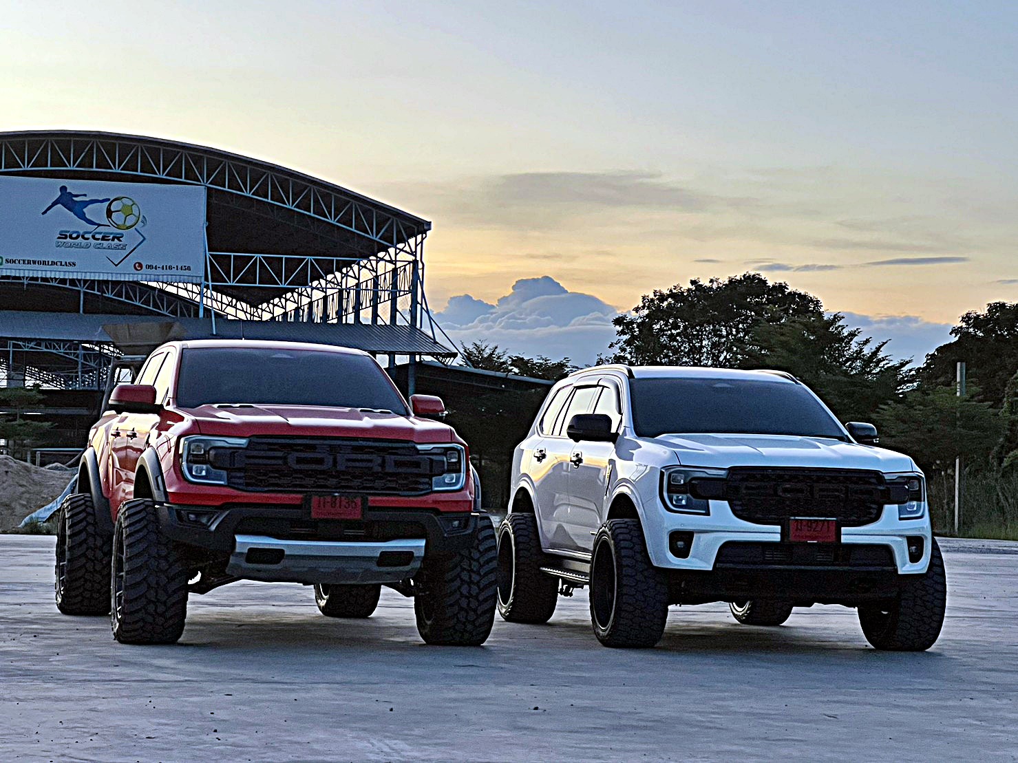 FORD EVEREST NEXTGEN ล้อแท้ HOSTILE H120 ขอบ22 ที่ STEP9