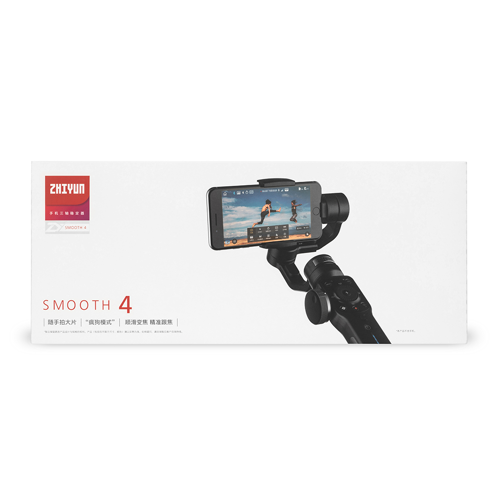 Zhiyun Smooth 4 (BLACK) ไม้กันสั่น 3 แกนสำหรับมือถือสมาร์ทโฟน