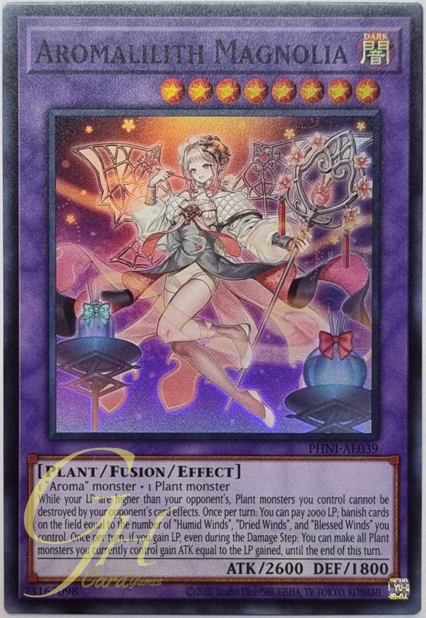 Yugioh [PHNI-AE039] Aromalylith Magnolia (Super Rare)