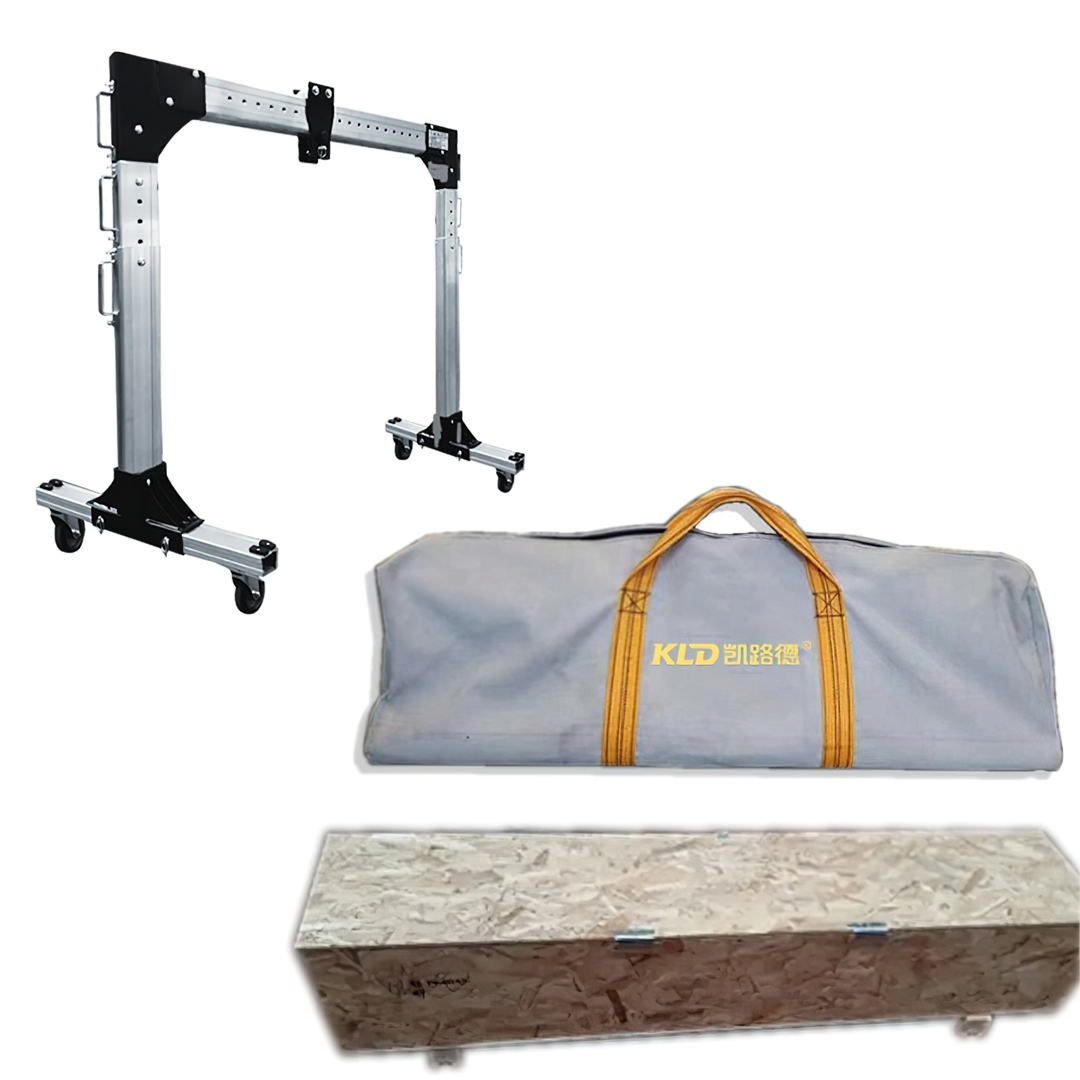 เครนยกของหนัก ปรับระดับ ประกอบเครนใช้งานได้ง่าย + รอกโซ่ มีให้เลือกหลายขนาด Crane01 kld