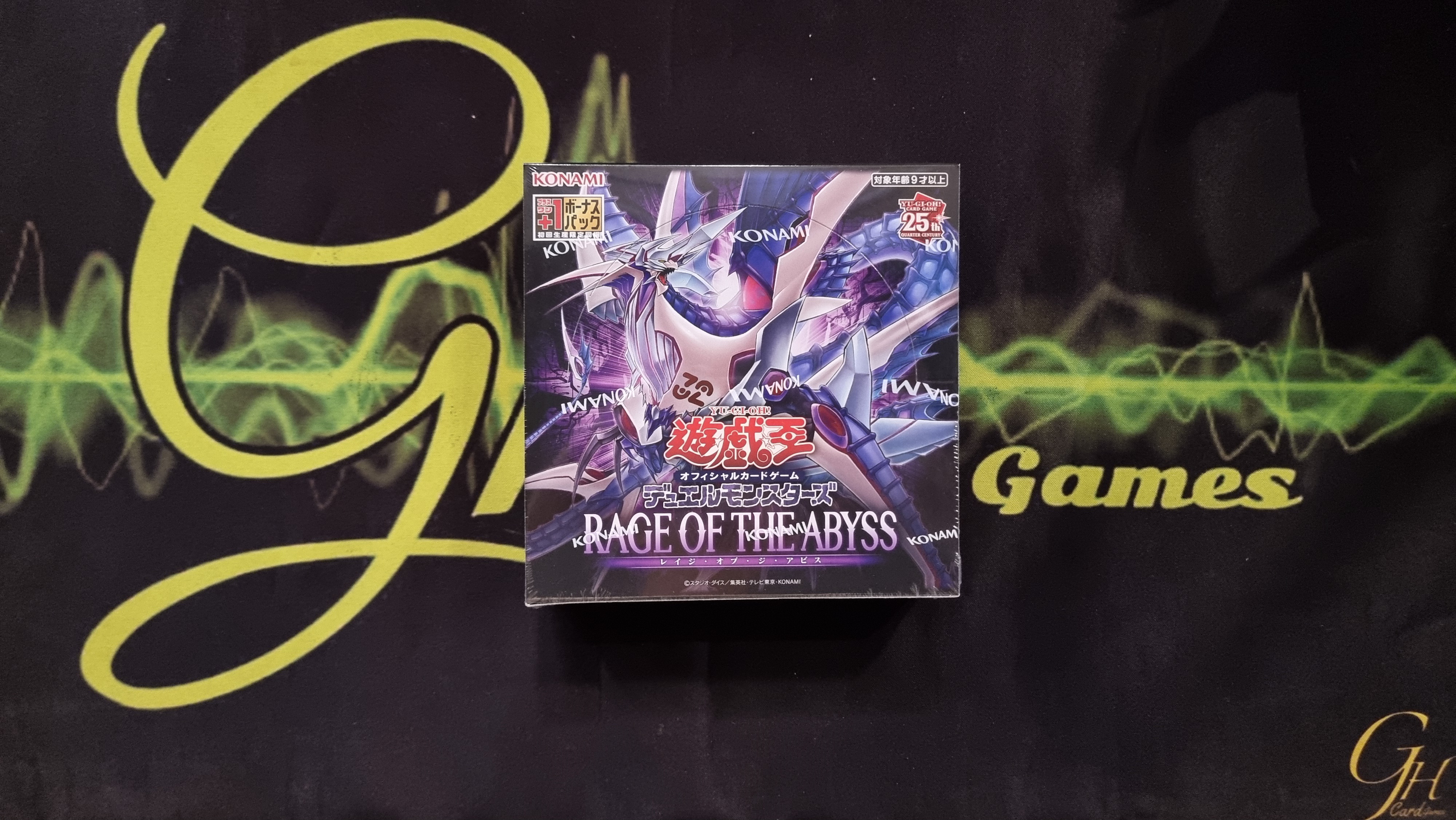 Yugioh [ROTA-01BOX] Yu-Gi-Oh's Booster Pack「Rage of the Abyss」แบบ 1 กล่อง (มีซอง+1)