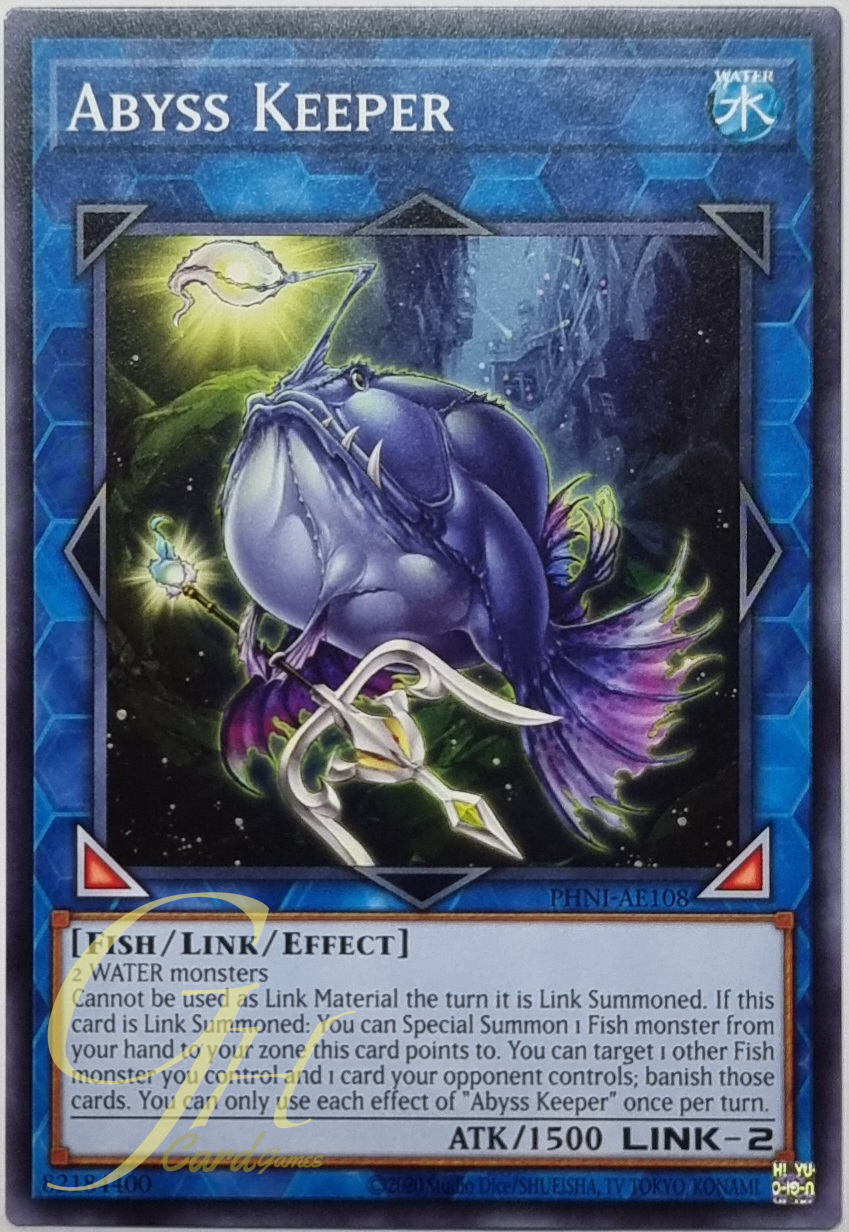 Yugioh [PHNI-AE108] Abyss Keeper (Common)