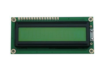 จอ LCD ขนาด16x1 ขนาด 16 ตัวอักษร 1 บรรทัด มีไฟส่องหลัง