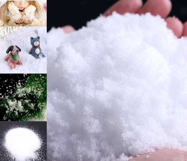 ผงหิมะเทียม /Magic Snow /Snow Powder (50 กรัม)