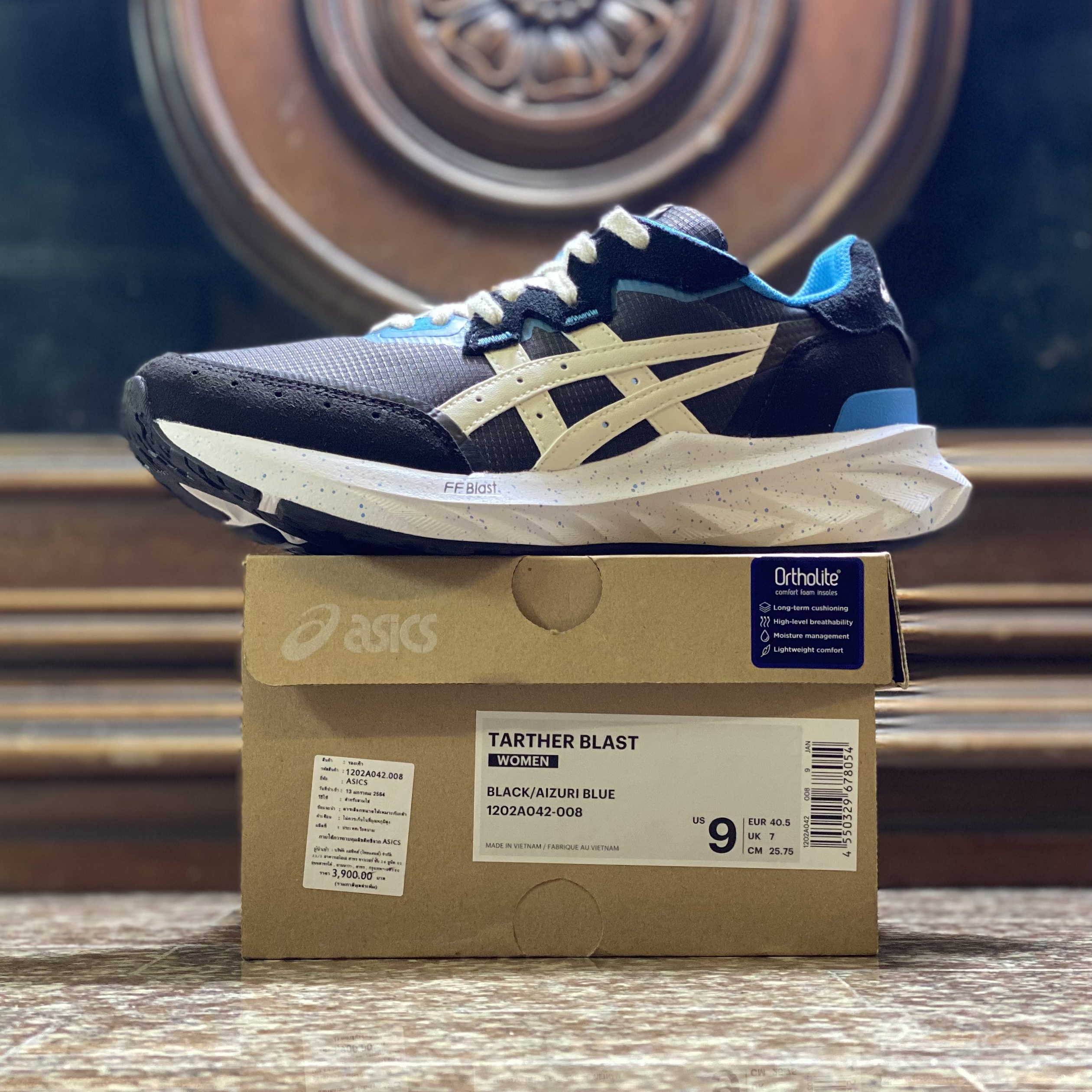 รองเท้า ASICS Tarther Blast ‘Aizuri Blue’ (W6/8US)