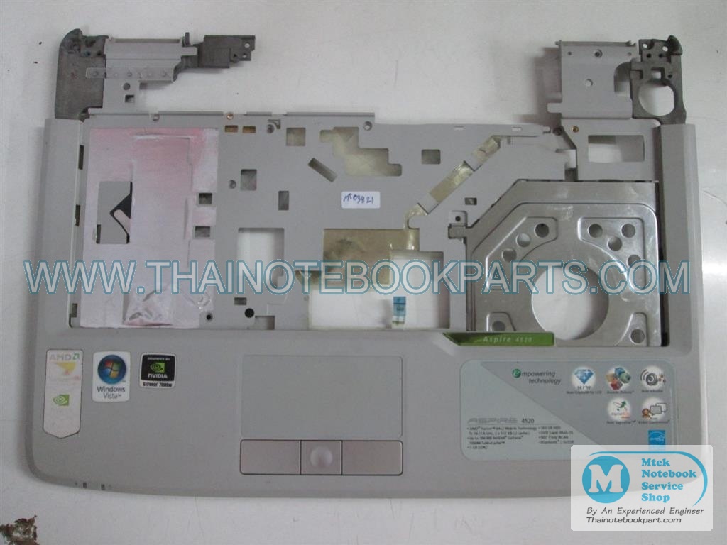 MT03821 บอดี้ส่วนบน Acer Aspire 4520 AMD - EAZO1001010 Top Body Mainboard Palm Rest (ไม่มีลำโพง) 2