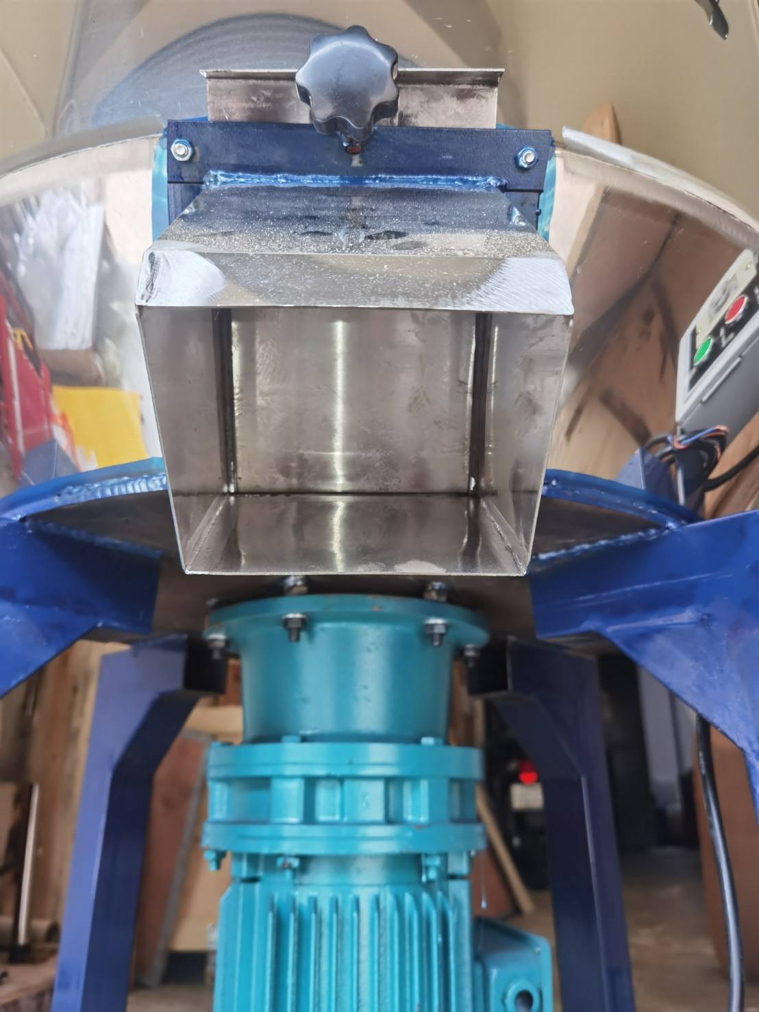 เครื่องผสมอเนกประสงค์ ผสมอาหาร ผสมยา ผสมเม็ดพลาสติก และอื่นๆ MM1 stainless steel mixer