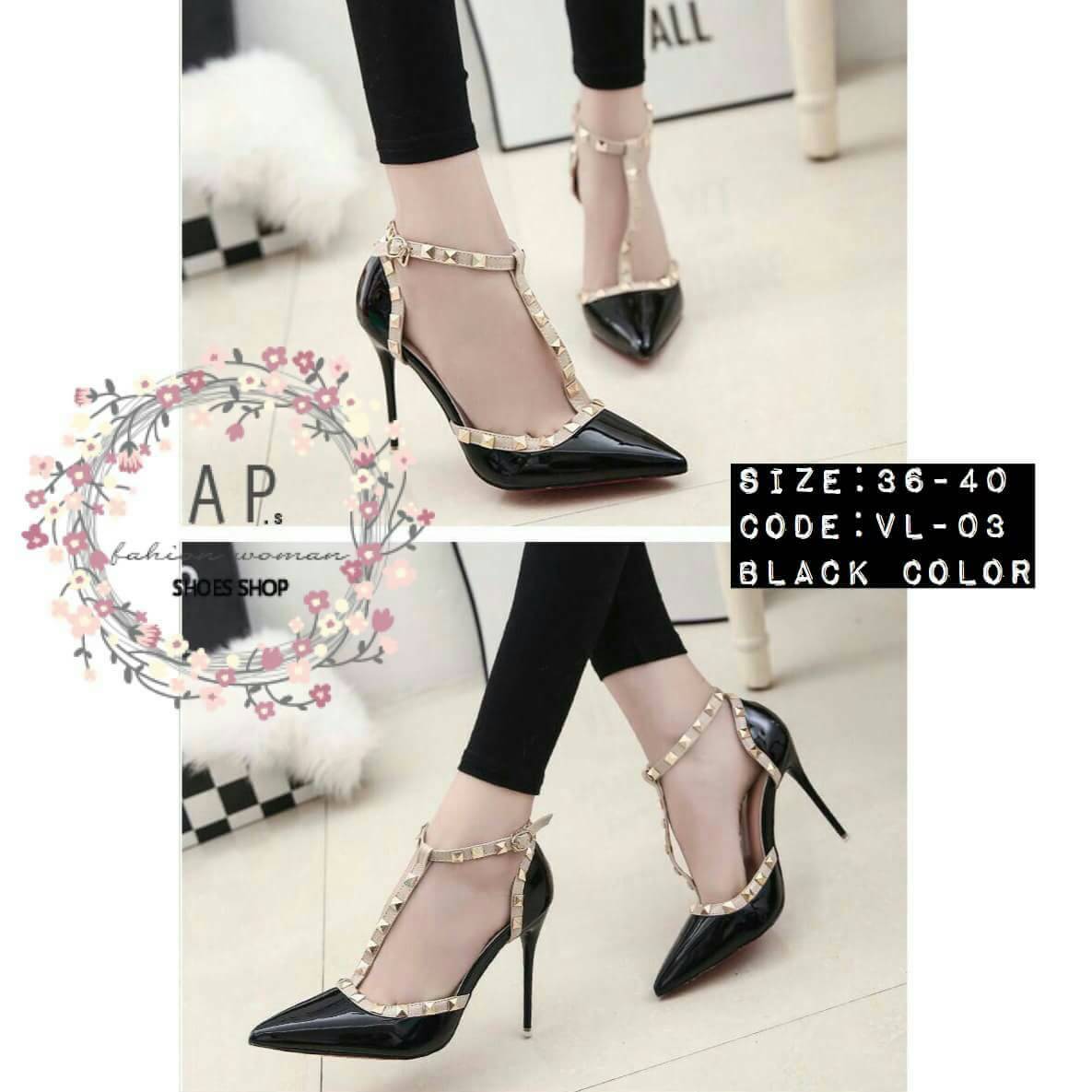 รองเท้าส้นสูง ส้นเข็ม