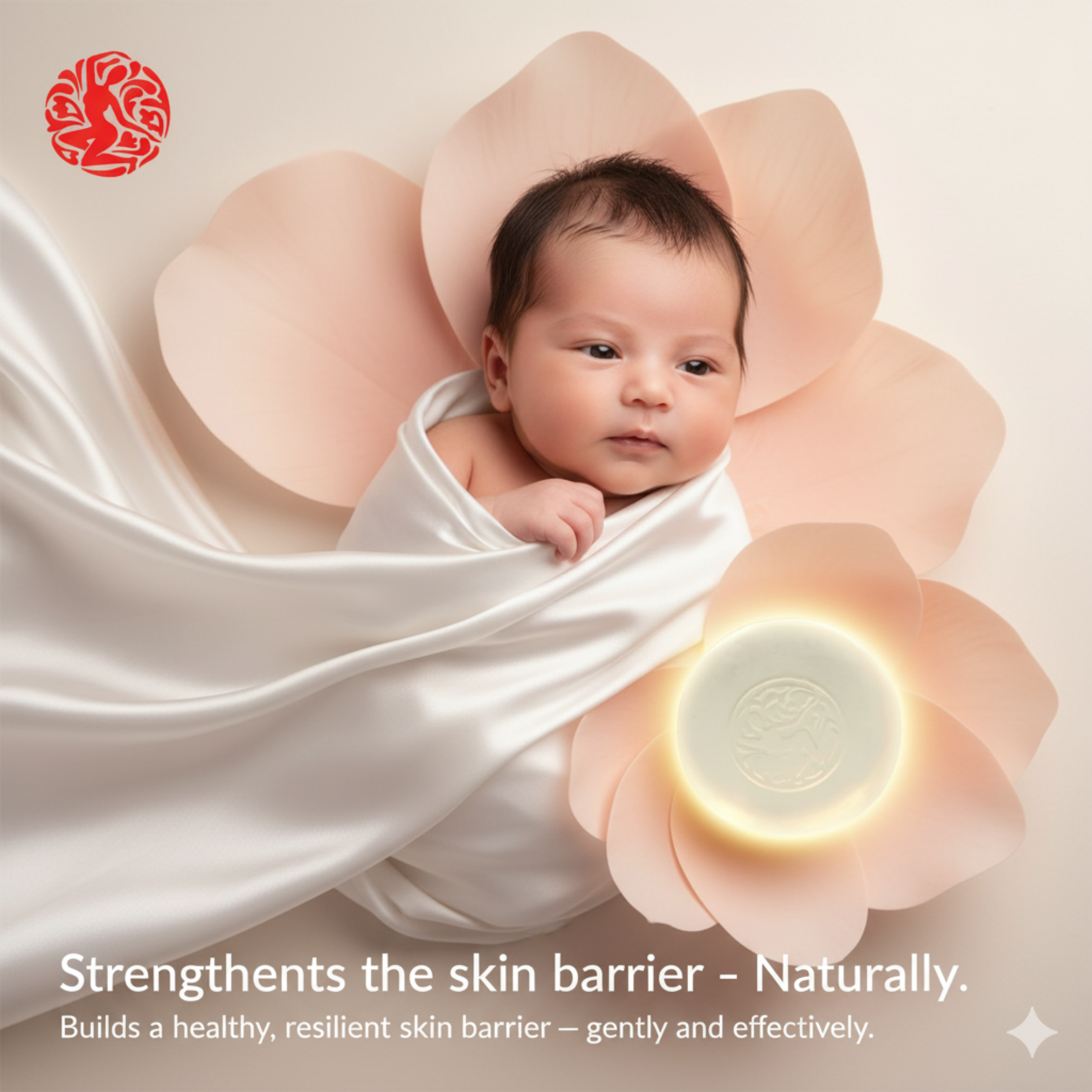 MONDODARI BABY SOAP – สบู่เด็กสูตรอ่อนโยน 100 กรัม