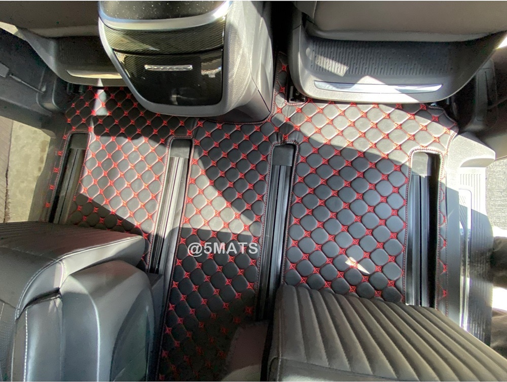 พรมปูพื้นรถยนต์ 6D MG MAXUS 9 พรม6D เอ็มจี แม็กซัส 9 VIP หนาพิเศษ เข้ารูป เต็มคัน