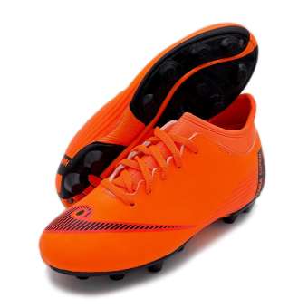 HARA Sports รองเท้าฟุตบอล รองเท้าสตั๊ด สำหรับเด็ก รุ่น FK25 สีส้ม