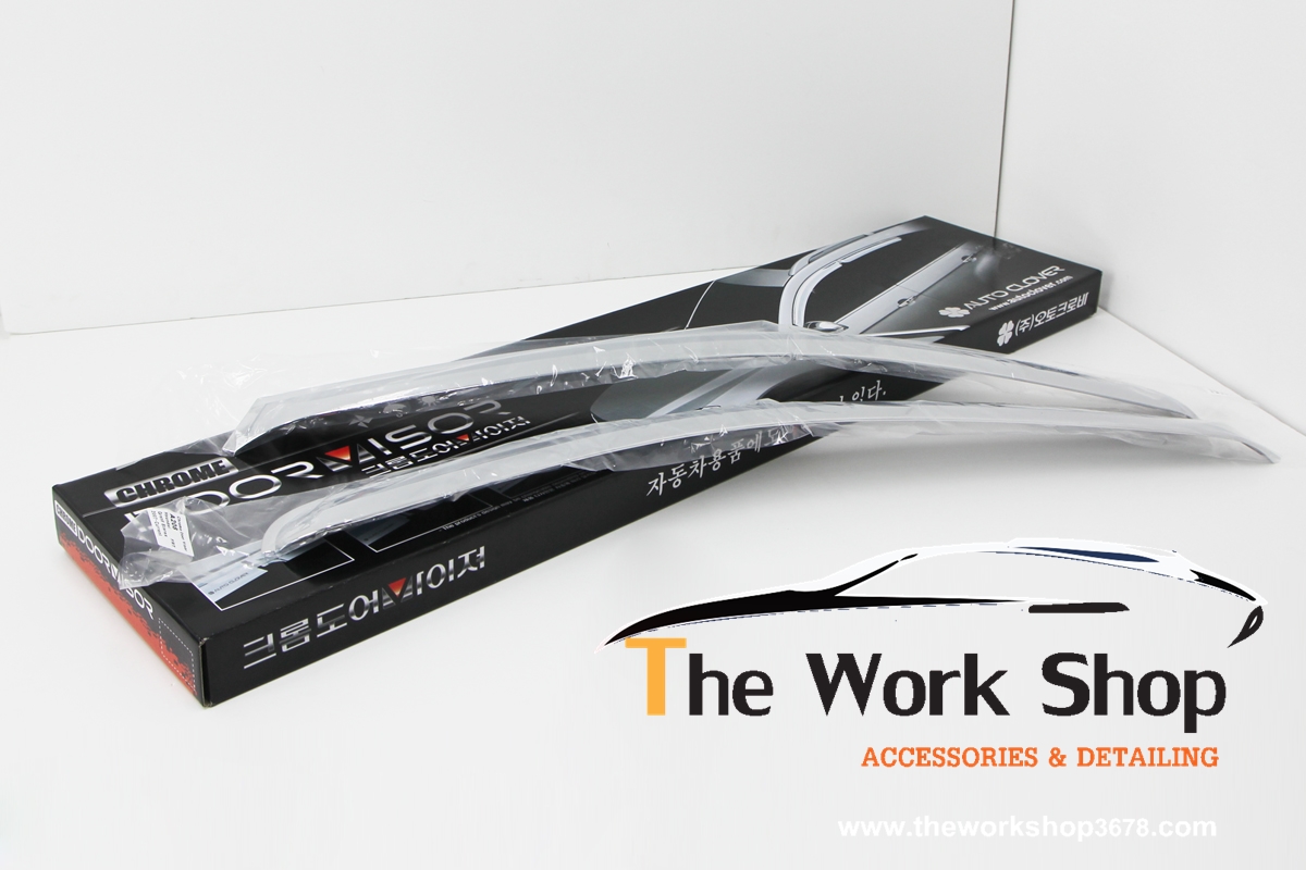 Chrome Door Visor ( กันสาดโครเมี่ยม )