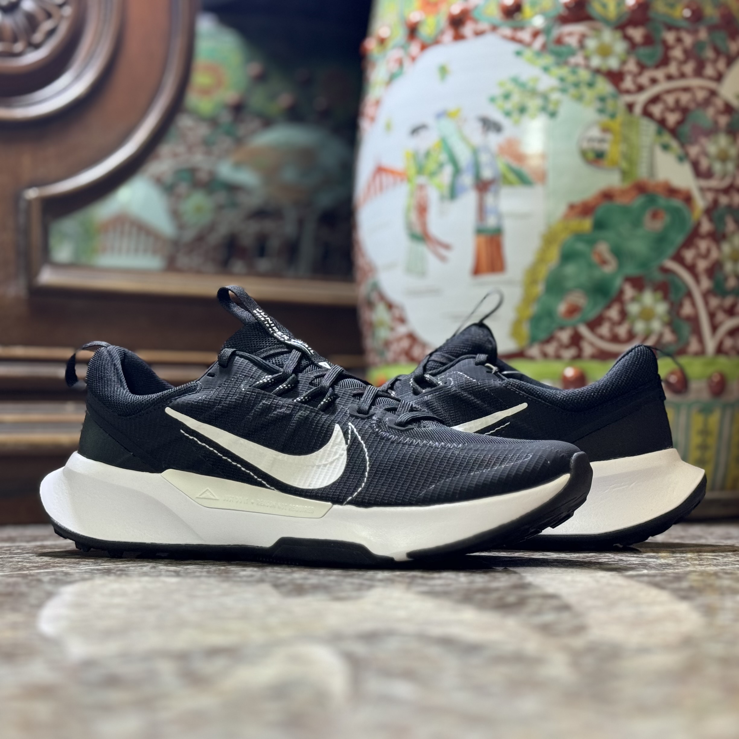 รองเท้าวิ่งเทรล Nike Juniper Trail 2 ‘BLACK’ (M9/10US)