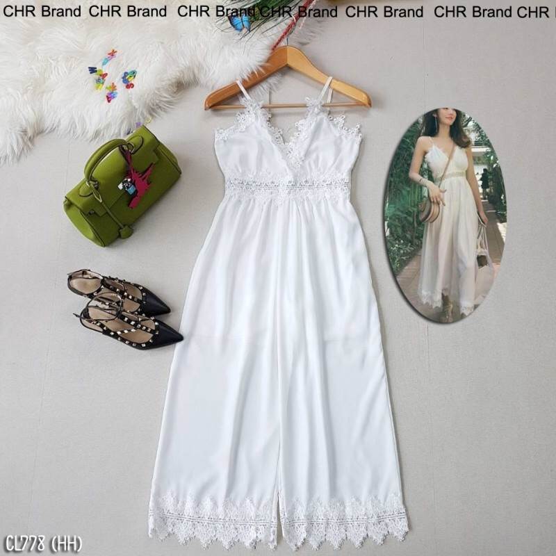 จั๊มสูทสายเดี่ยว