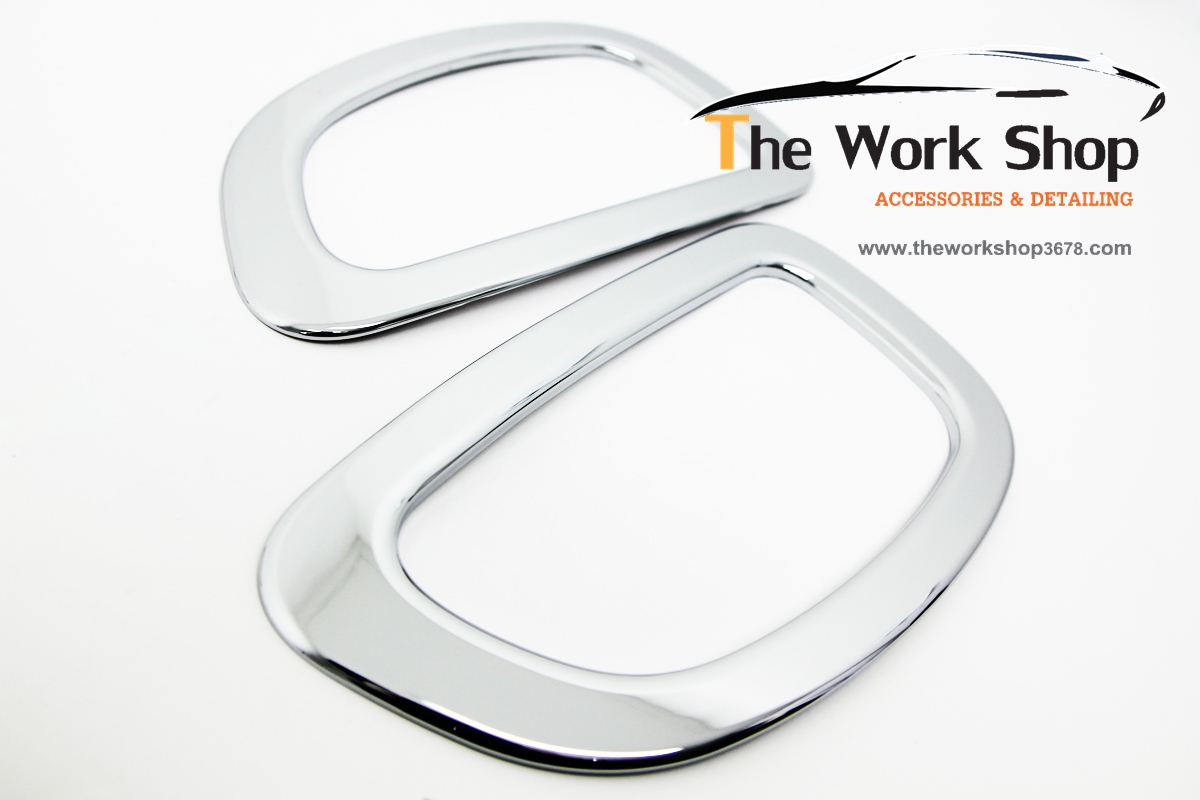 Fog Lamp Garnish / Chrome Fog Lamp Cover for Picanta ( ชุดโครเมี่ยมแต่งไฟตัดหมอก 4 ชิ้น )