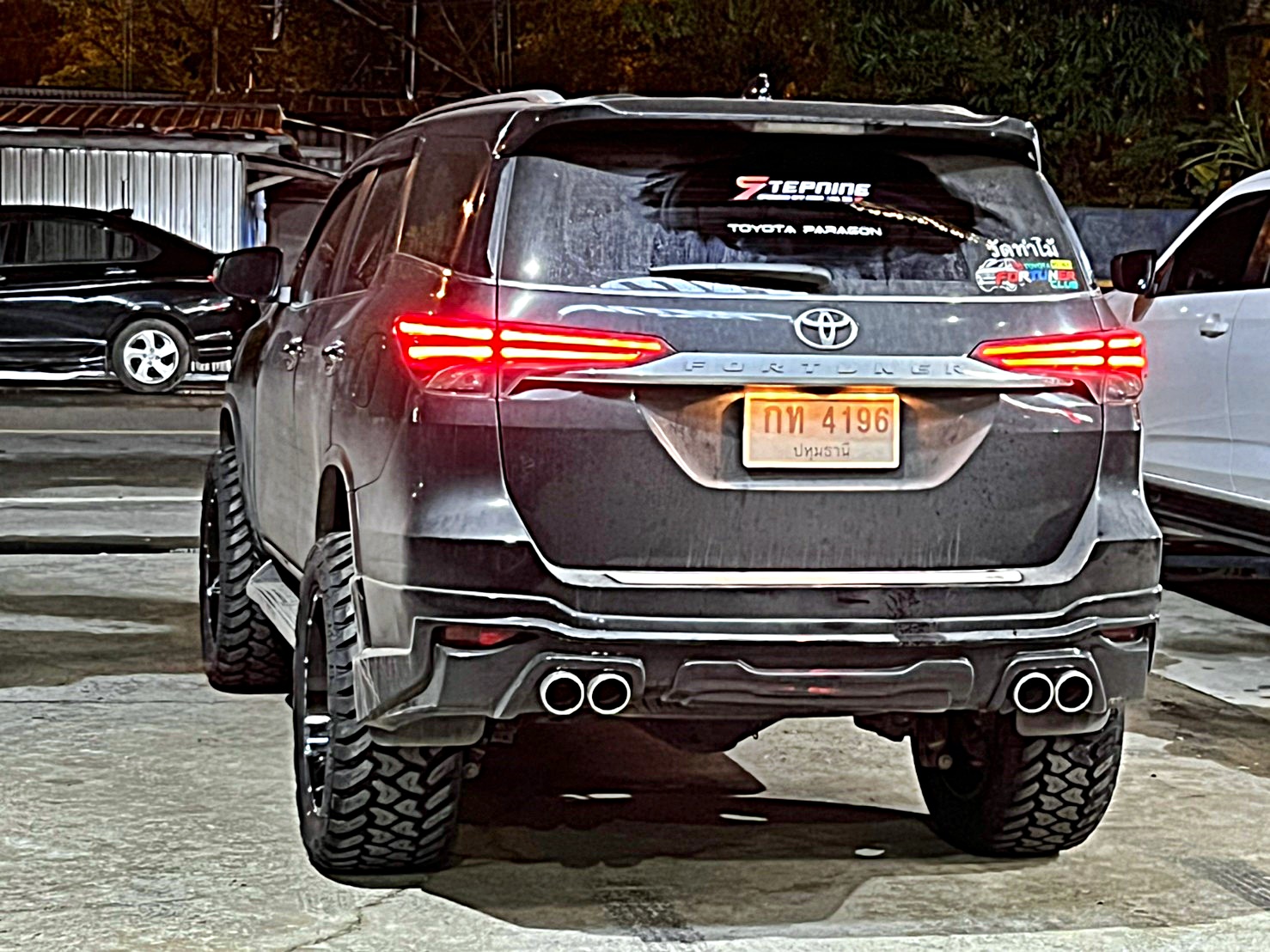 TOYOTA_FORTUNER_จองคิวมาจากปทุมธานี ทำทรงเมกาที่ STEP9