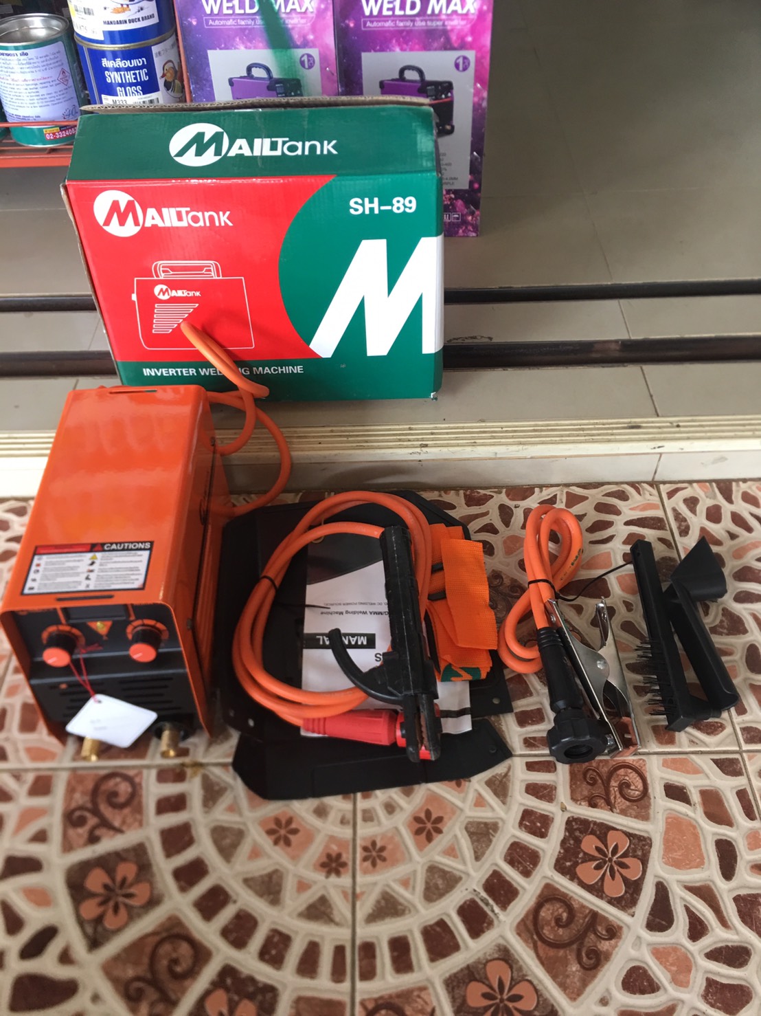 ตู้เชื่อม 400A MAILTANK MMA-400 รุ่น 2ปุ่ม
