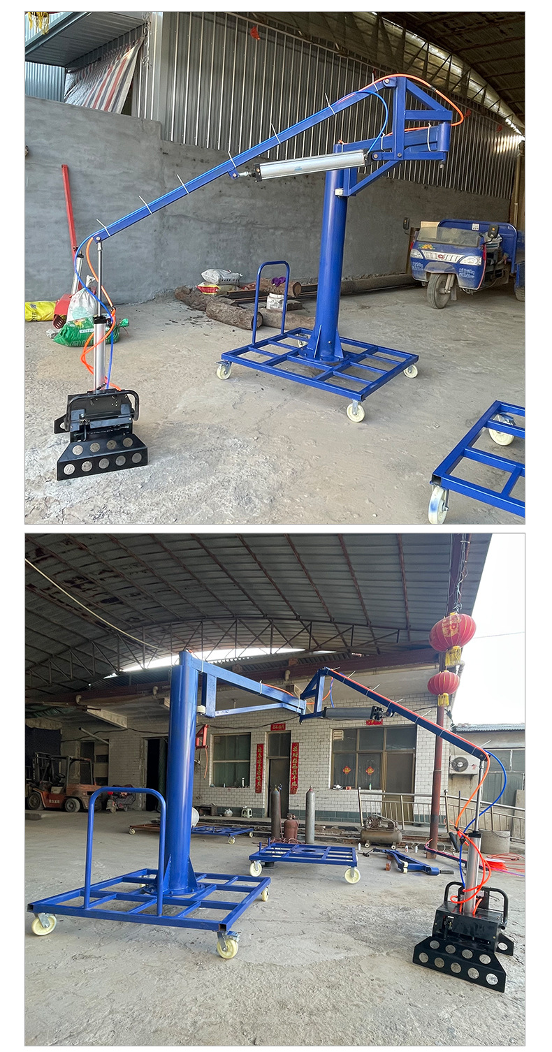 16906 เครื่องจับขับเคลื่อนด้วยลม ช่วยจับถุงปูน ถุงกระสอบ ถุงทราย ช่วยย้ายเข้าออกสะดวก ST-100