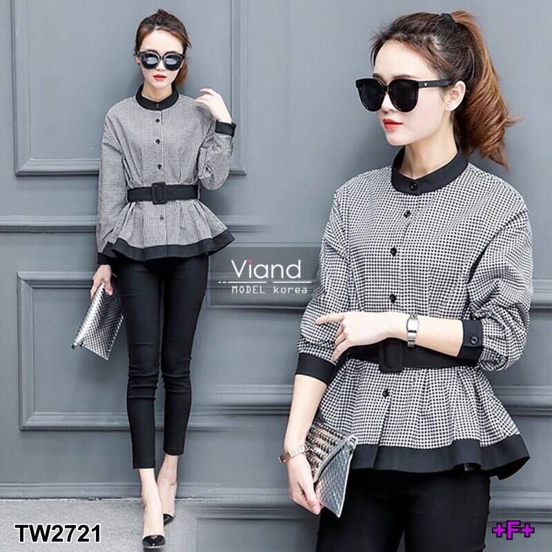 เซทเสื้อกับกางเกงสุดเก๋