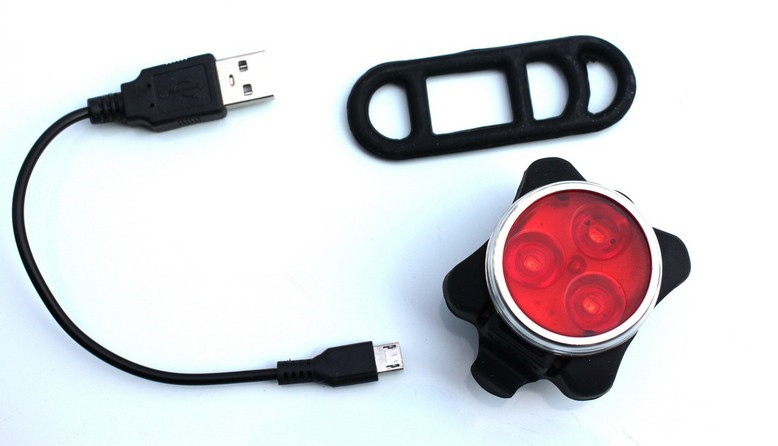 ไฟจักรยาน รุ่น LED light combo ZECTO DRIVE ชาร์ต USB