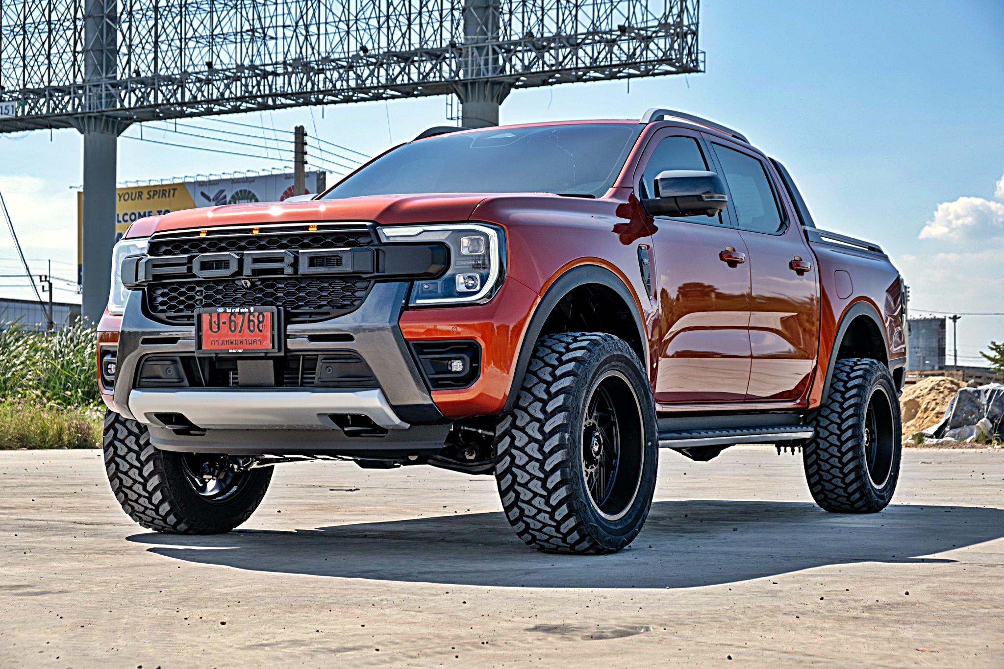 Ford wildtrak nextgen จองคิวมาจาก ภูเก็ต ทำทรงเมกา ครบชุดที่ STEP9