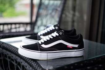VANS Old Skool【PRO】- Black/White