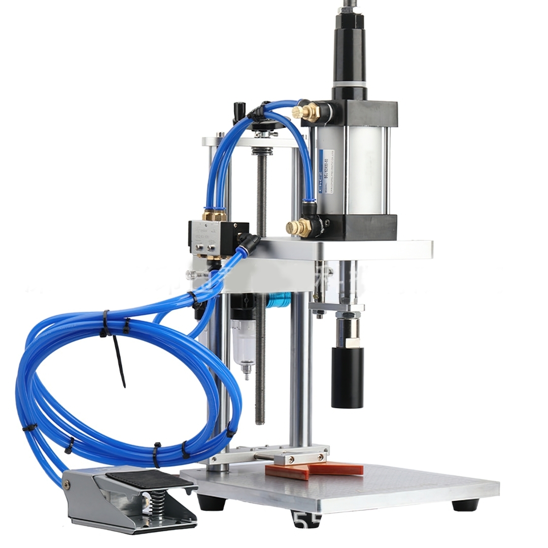 🌈15921 เครื่องตอกฝาขวดน้ำหอมหลังจากหนีบฝาด้านใน CTY-02