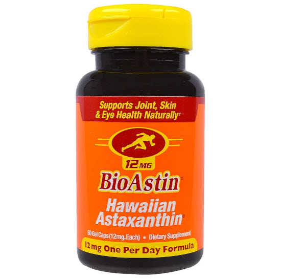 Nutrex Hawaii, BioAstin, Hawaiian Astaxanthin, 12 mg, 50 Gel Caps