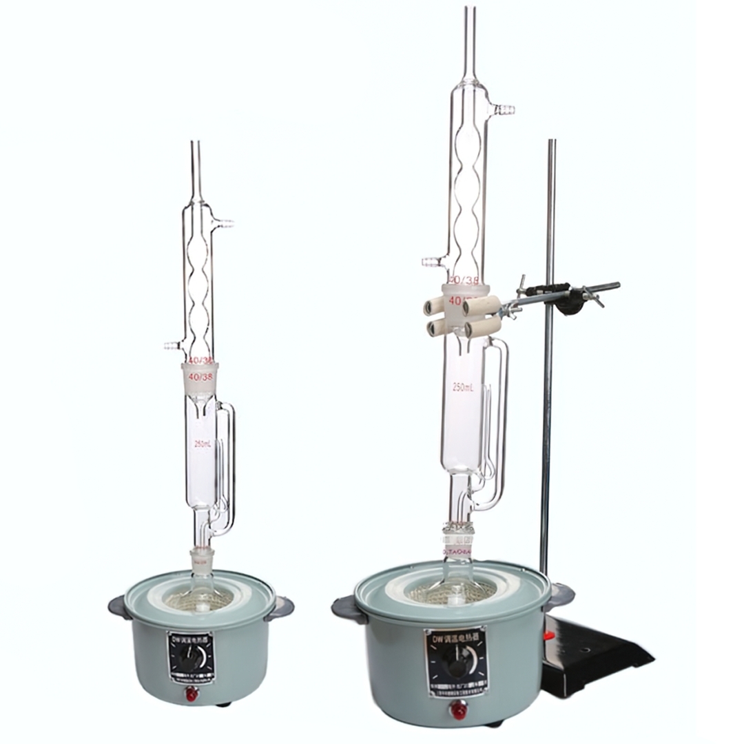 🌈HCH-01 เครื่องสกัดในห้องแล็บ สกัดน้ำมันหอมระเหย เครื่องกลั่นแก้ว เครื่องควบคุมความร้อนไฟฟ้า