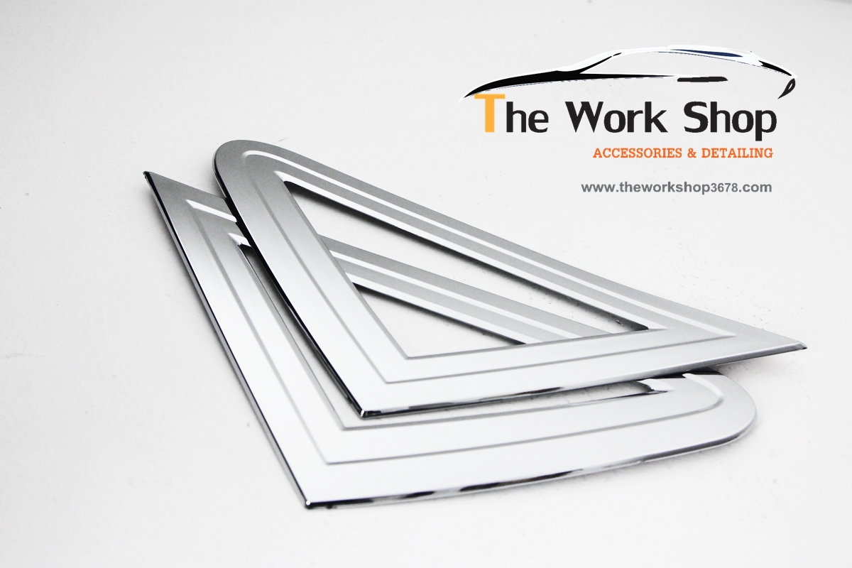 A Pillar Molding for Actyon ( ชุดโครเมี่ยมแต่งฐานกระจก )