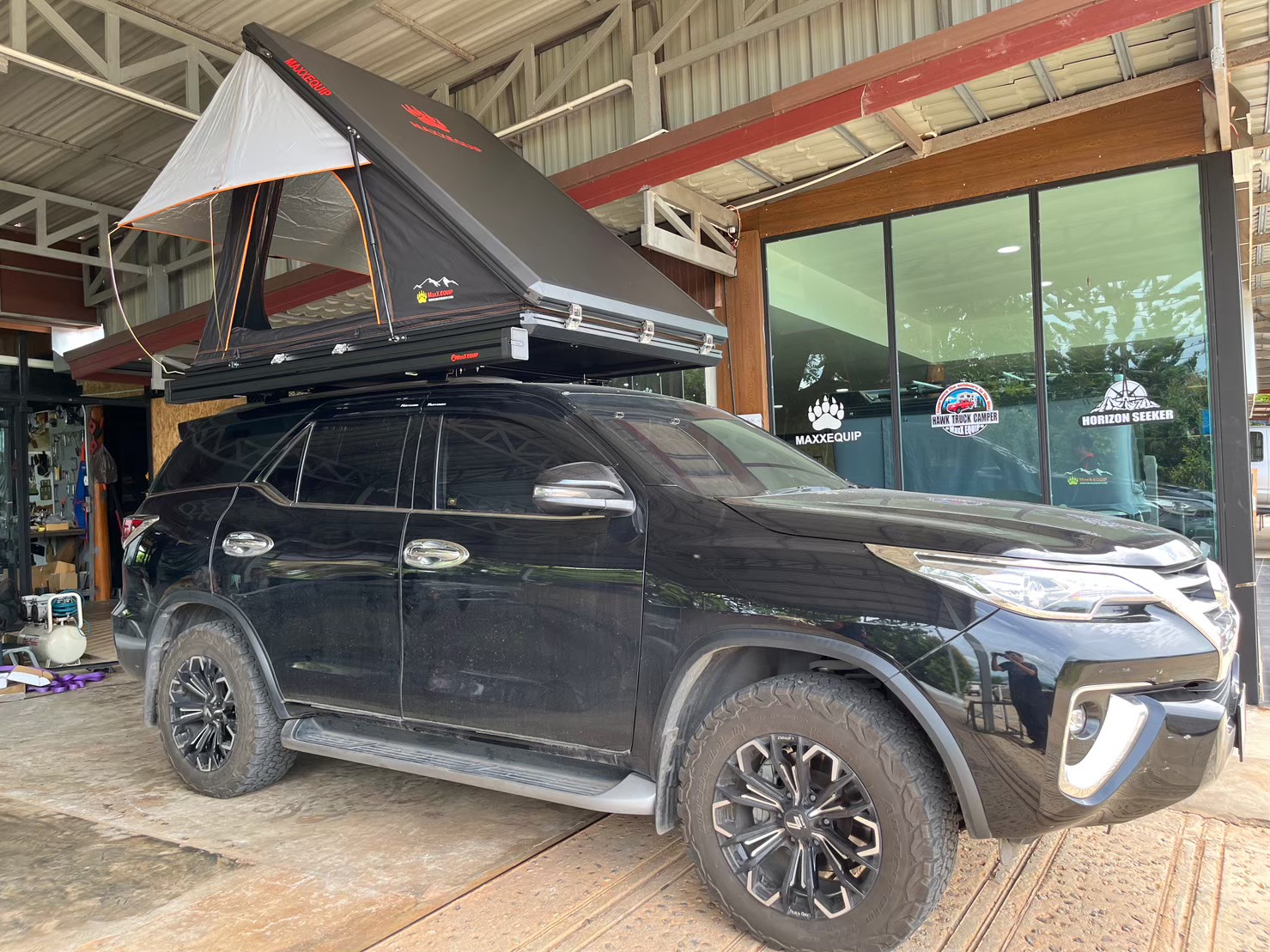 ALUMAX Plus size L (1.2) - MaxX Equip เต็นท์หลังคารถ - ประเภทหลังคาแข็ง