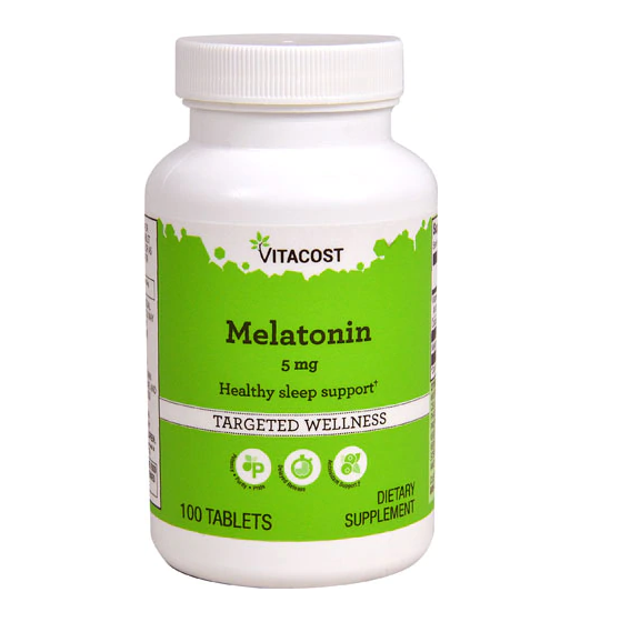 Vitacost Melatonin Slow Release -- 5 mg - 100 Tablets