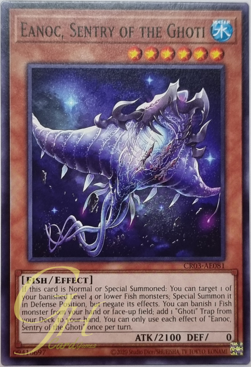 Yugioh [CR03-AE081] Eanoc, Sentry of the Ghot (Common)