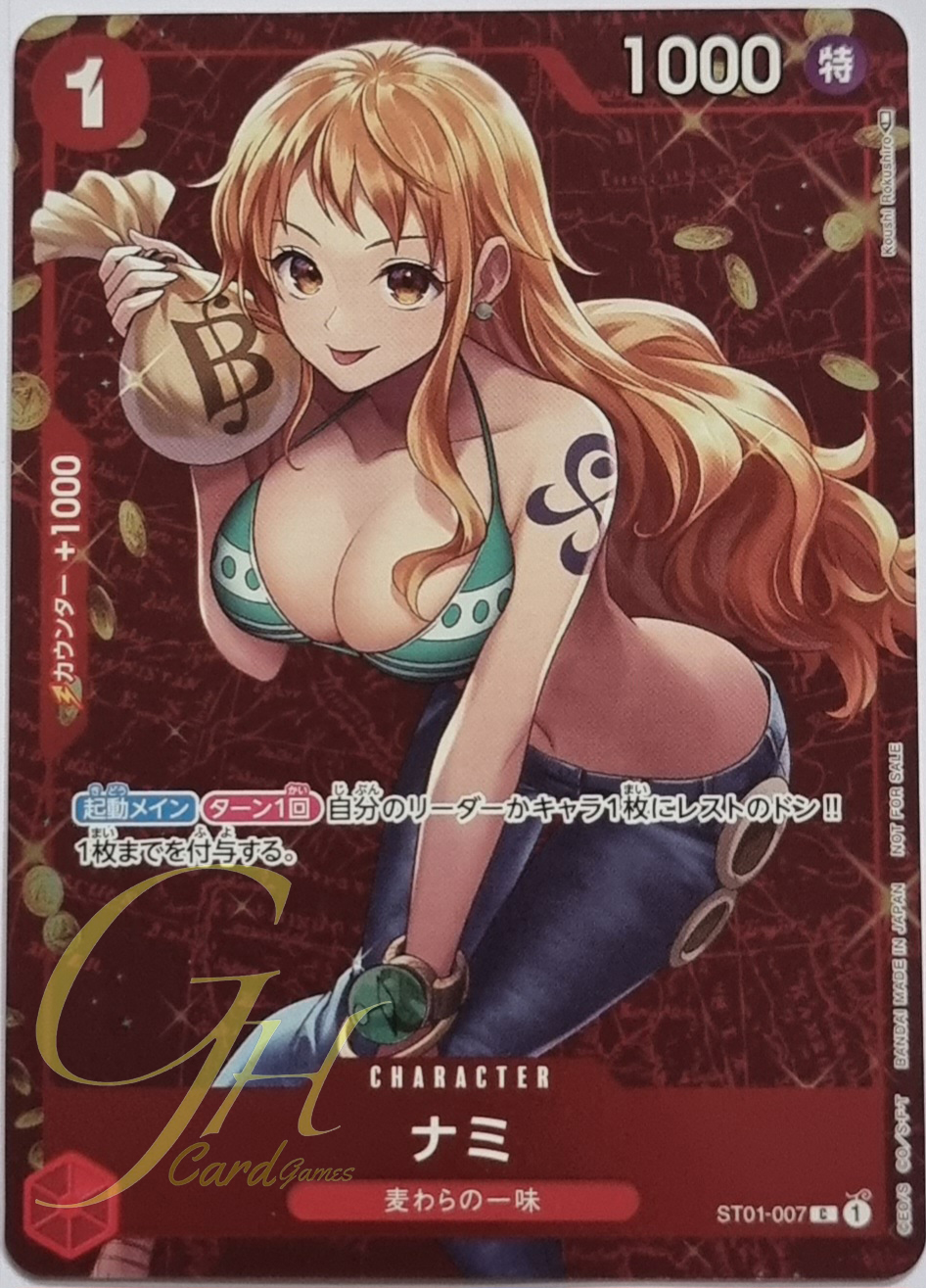 One Piece Card Game [ST01-007] Nami (Common PA Standard Battle)
