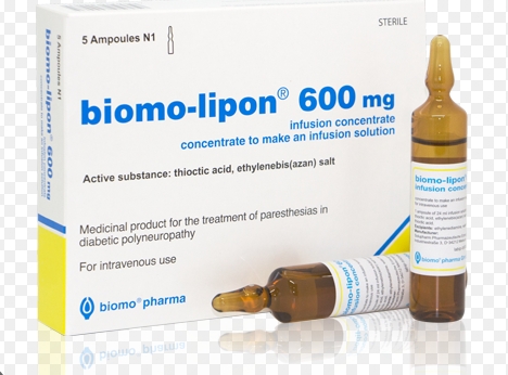Biomo Lipon 600 mg Ampoules (10Amps.)