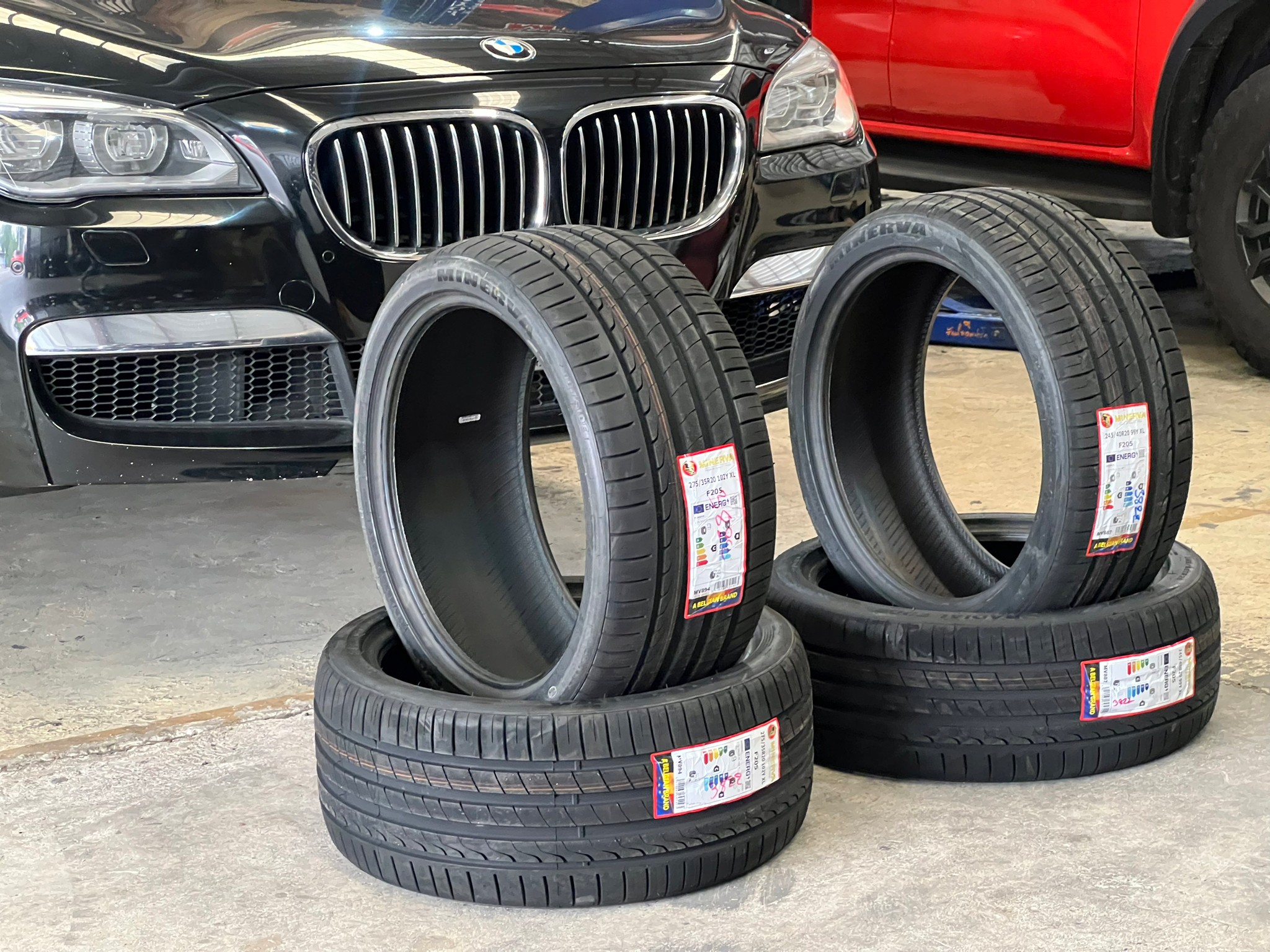 MINERVA 245/40-20 F205 MINERVA 275/35-20 F205 ยางราคาถูกที่ STEP9