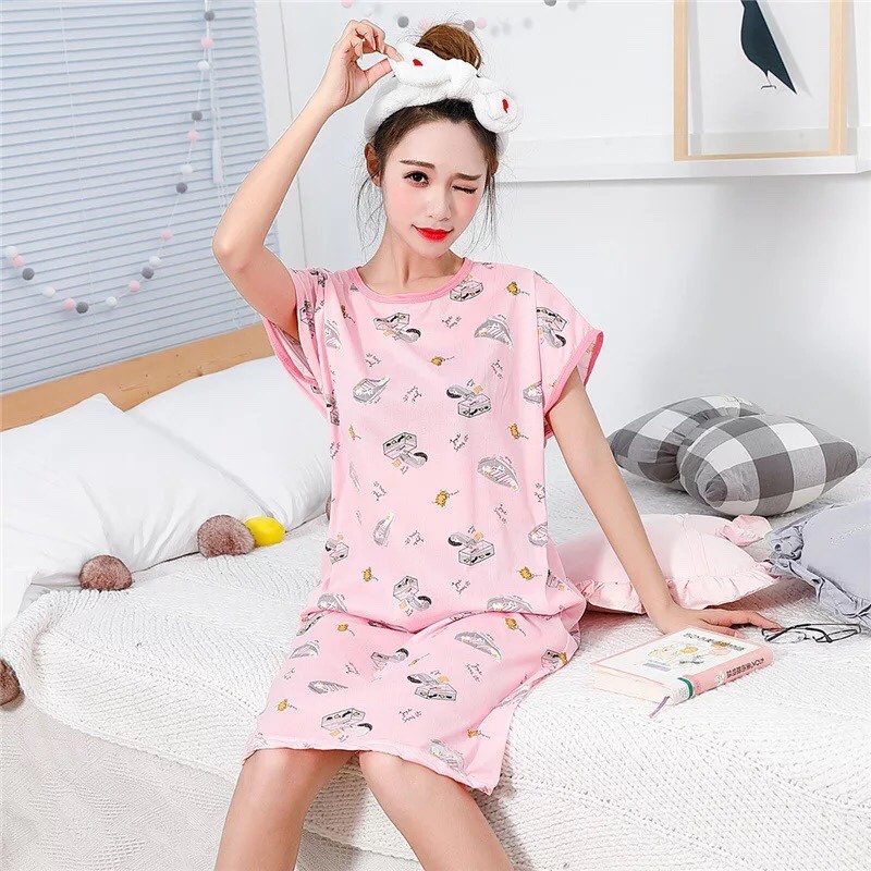 ชุดนอนกระโปรงน่ารัก