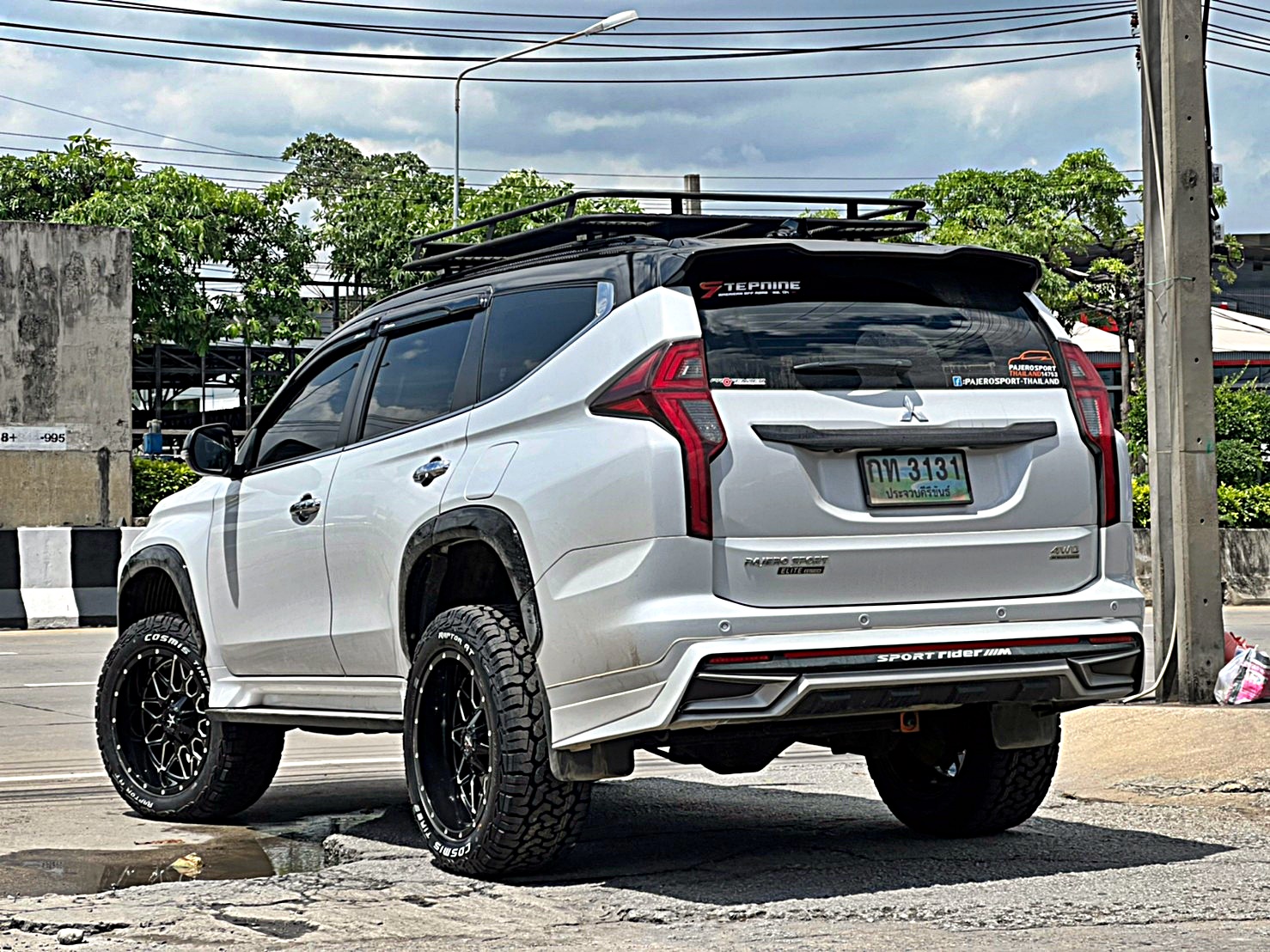 PAJERO_จองคิวจากประจวบ ทำทรงเมกาที่ STEP9